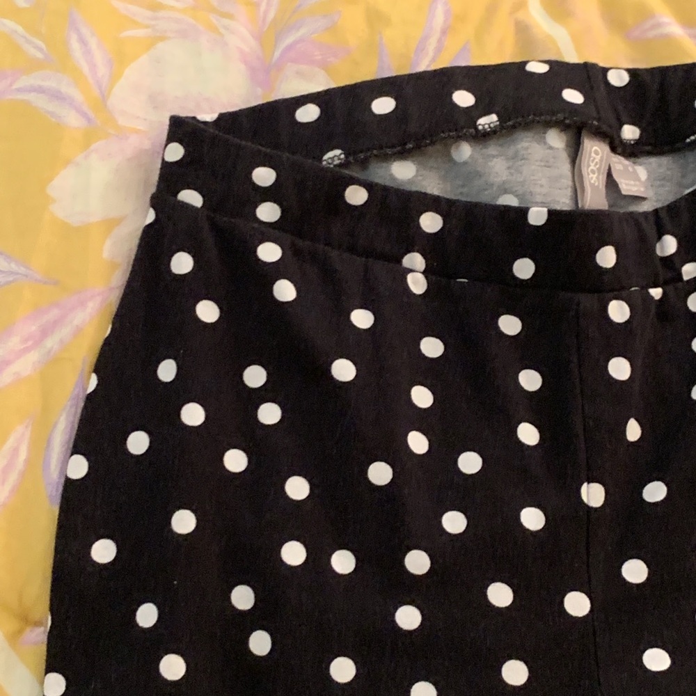 polka dot leggings
